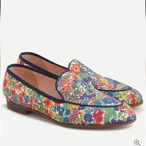J.Crew Liberty London Floral Academy Loafer Size 10 | 90s Academia Aesthetic